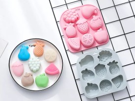 Molde silicona 8 frutas YESITOS